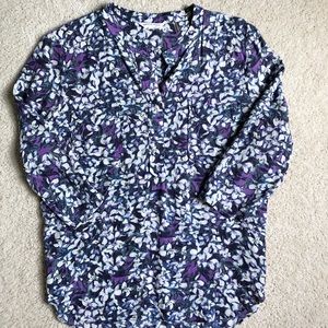 EUC Rebecca Taylor 100% silk blouse